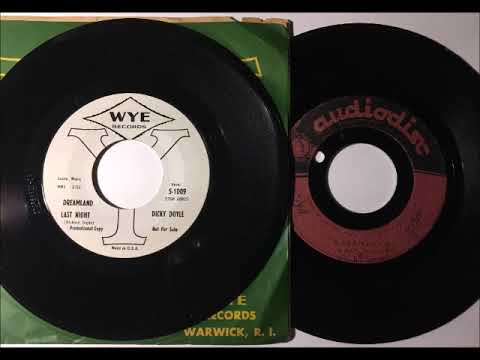 Dicky Doyle & Group - Dreamland Last Night ~ RARE teen doo wop teenage