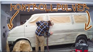 SO haben WIR den VW BUS LACKIERT - VW T4 CAMPER VAN