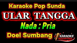 Download lagu ULAR TANGGA - DOEL SUMBANG | Karaoke Nada Pria | Karaoke Nusantara mp3