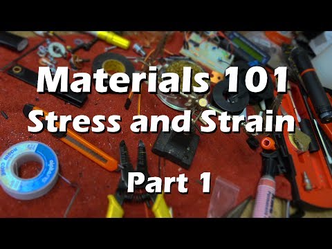 Materials Science Mechanical Engineering - Part 1 Stress and Strain Explained