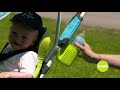 Miniature vidéo Tricycle Baby Driver Confort : Bleu