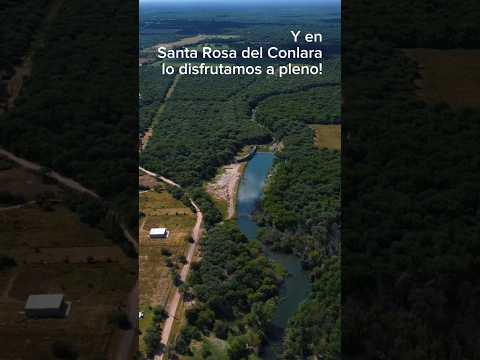 Luego de días de lluvia, se disfruta del Sol a pleno en #SantaRosaDelConlara 16-03-2024