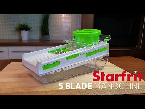 Starfrit 93087 Easy Mandoline (5 blades) DEMO