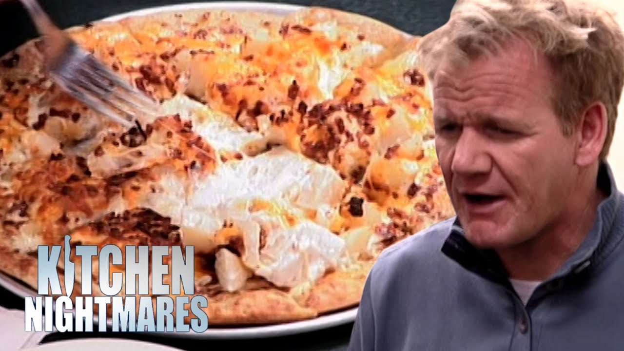 Gordon is Served “The Weirdest Pizza I’ve Ever Seen!” | Kitchen Nightmares