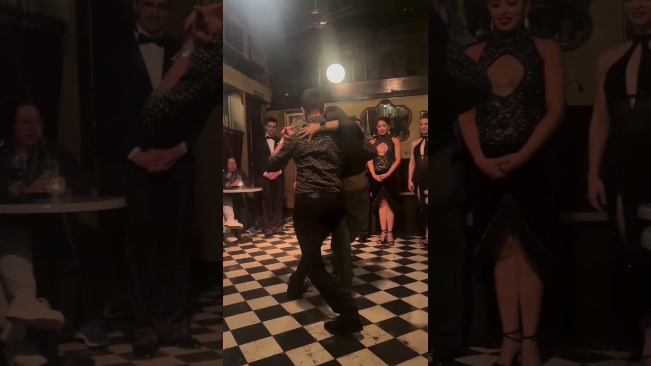 Javier Rodriguez & Betsabet Flores, tango improvisation! 😍 Follow @tangoexpo #tango