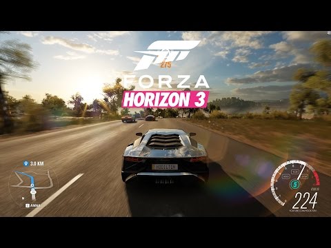 Forza Horizon 3 - Gameplay Max Settings 4k/60fps