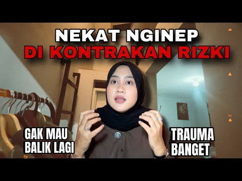 DESPERATELY STAYING IN RIZKI'S RENTED HOUSE // REALLY TRAUMATIC❗️
