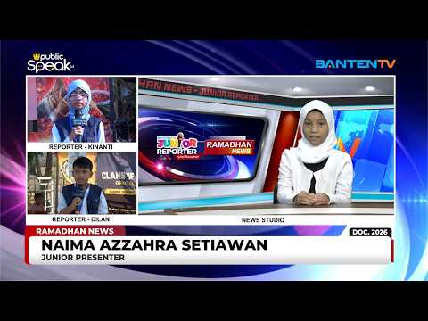 Video dokumentasi praktik panggung dan rekaman podcast siswa Speak Corner Public Speak ID Serang episode 11