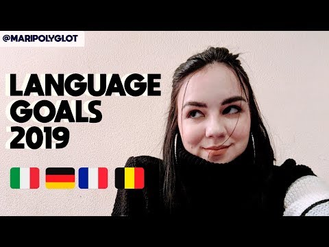 my language learning goals for 2019
