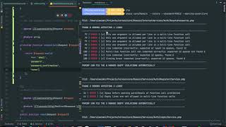 How to scan and fix your code to respect the PHP Code Styling PSR-12 u