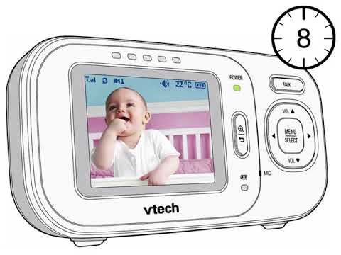 Vtech mobili auklė | LCD ekranas 2,4" | VM2251 video