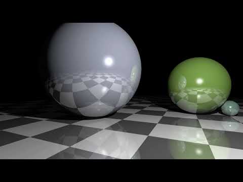 OpenGL fragment shader raytracer