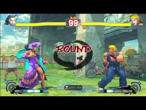 SSF4 Rank Match   curry9952 (RO)  vs  Playerjun52 (KE)