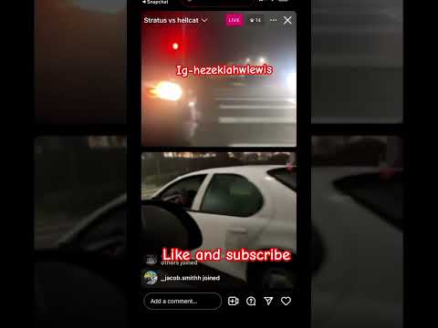 Dodge stratus races hellcat #racing #hellcat #dodge #hezefam #entertainment