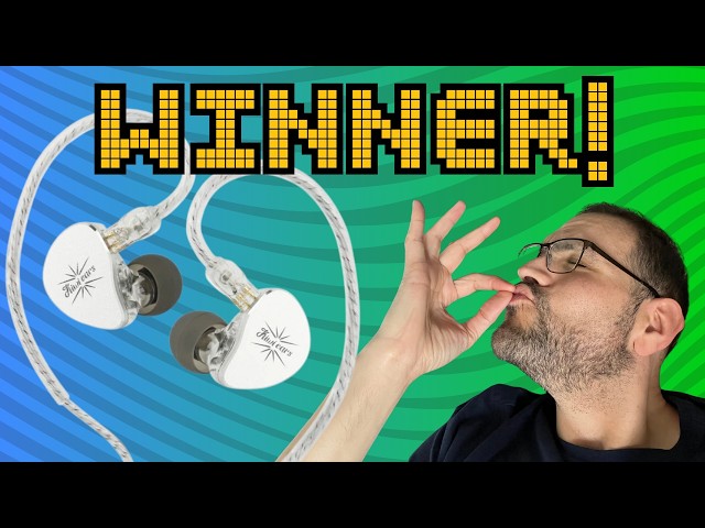 Vídeo relacionado con Linsoul Kiwi Ears Belle In Ear Monitor con Controlador Dinámico DLC de 10mm, Auriculares con Cable Plateado de Doble Capa, IEM Profesional para Escenario/Gaming/Producción Musical (Sin Mic, Negro)