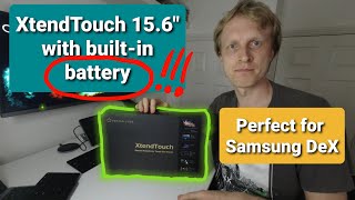 XtendTouch XT1610F portable display WITH A BATTERY!!!