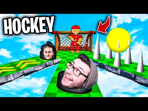 HOCKEY SU GOLF MA SOLO 5 COLPI!