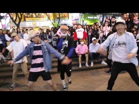 160417 DOB Hongdae MonstaX - HERO 디오비 홍대공연 몬스타엑스 - HERO