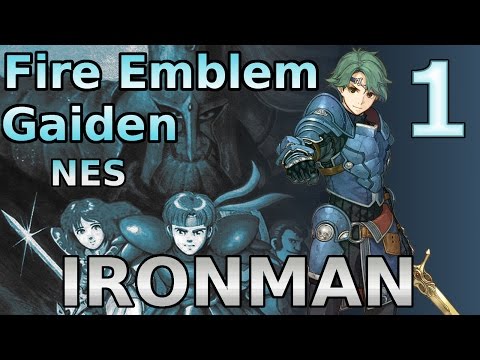 Fire Emblem Gaiden BLIND IRONMAN Coop Lets Play  - #1 - This isn't Awakening!