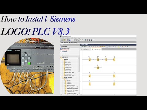 Parts 01: How to install the Siemens LOGO! PLC V8.3 on PC