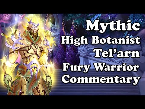 Mythic High Botanist Tel'arn Fury Warrior POV and Commentary