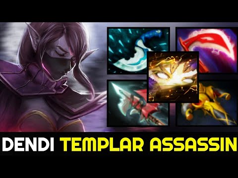 DENDI Mid Templar Assassin — 28min GG Fast Game 7.27 Dota 2