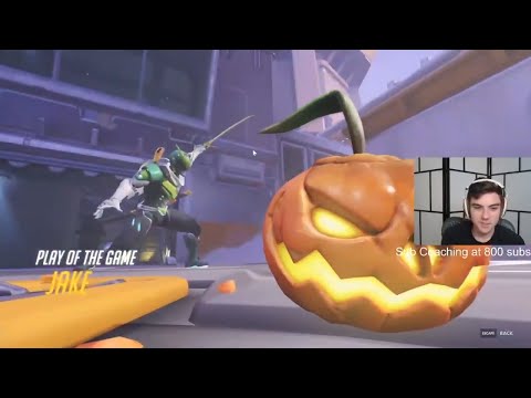 POTG! JAKE GENJI GAMEPLAY OVERWACTH SEASON 24 TOP 500
