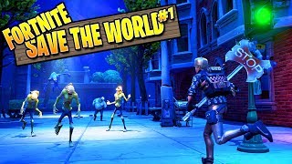 Fortnite Zombies || Save The World Episode 1 (Fortnite PvE Campaign)