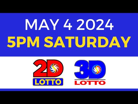 5pm Lotto Result Today May 4 2024 Complete Details