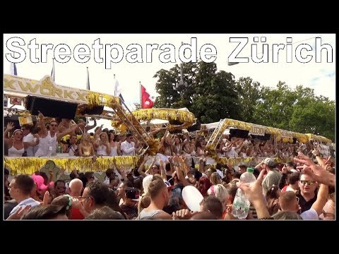 Street Parade Zurich 2017, Part 1 / Original  Aufnahme und Ton / Switzerland
