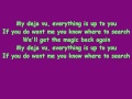 Ace of Base- My deja vu lyrics