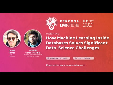 Percona Live ONLINE 2021 Open Source Database Conference May 12 13 2021