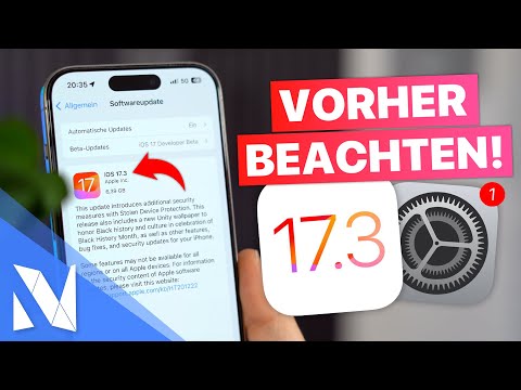 iOS 17.3 ist da! - Das müsst ihr VORHER beachten! | Nils-Hendrik Welk