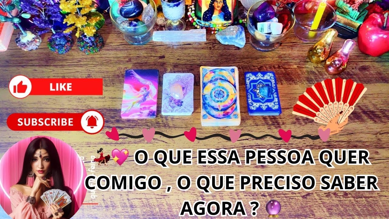 💥💜URGENTE ‼️O QUE ESSA PESSOA QUER COMIGO , O QUE PRECISO SABER AGORA TAROT 🔮🔥⁉️#tarot #amor