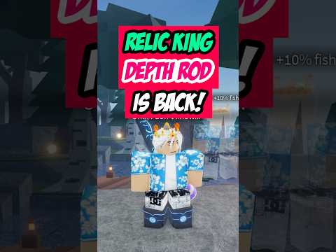 NEW BEST ROD TO FARM RELIC #fisch