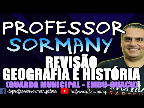 AULA: Guarda Municipal Embu-Guaçu - História e Geografia