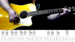 Jingle Bell Rock George Strait Acoustic Guitar Tab by Abraham Myers