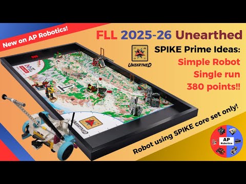 380 Points in a SINGLE Run! - FLL Unearthed SPIKE Ideas - SPIKE Core Set Only - Inspiration Video