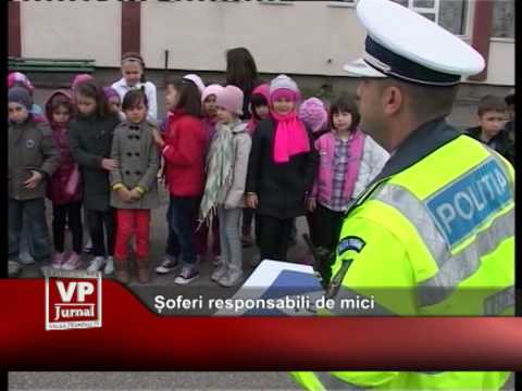 Șoferi responsabili de mici