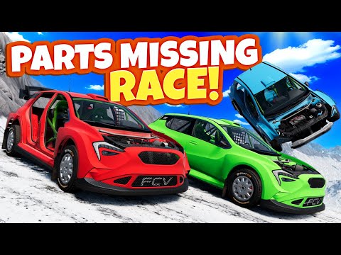 Every Time You Lose the Race, You Lose Car Parts! (BeamNG Drive Mods)