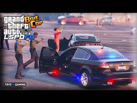 GTA 5 LSPDFR Bait Car Ep #12 | Beach Car Thieves