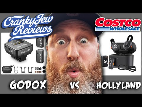 MIC CHECK REDUX! Cranky Jew Reviews - Ep 10 Wolffie tests Godox vs Hollyland at COSTCO on a Sunday!!
