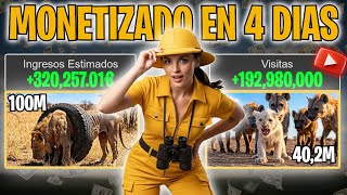 ASÍ CREO VIDEOS VIRALES DE SAFARIS CON INTELIGENCIA ARTIFICIAL | AUTOMATIZACION DE YOUTUBE