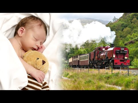 Usypiający dźwięk jadącego pociągu 🚂🤍Szum pociągu do snu dla niemowlaka na całą noc! 12 godzin