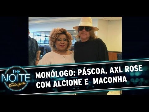 Monólogo 18/04/14: Páscoa, Axl Rose com Alcione e Máquina de maconha