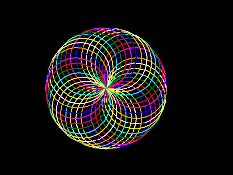Rangoli Design Python Code Turtle Graphics