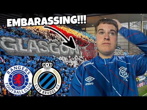 RANGERS EMBARRASSED BY CLUB BRUGGE! 🤬 