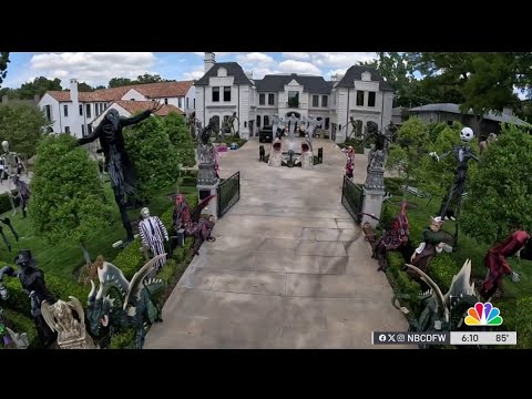 North Texas residents concerned over Halloween display | NBCDFW