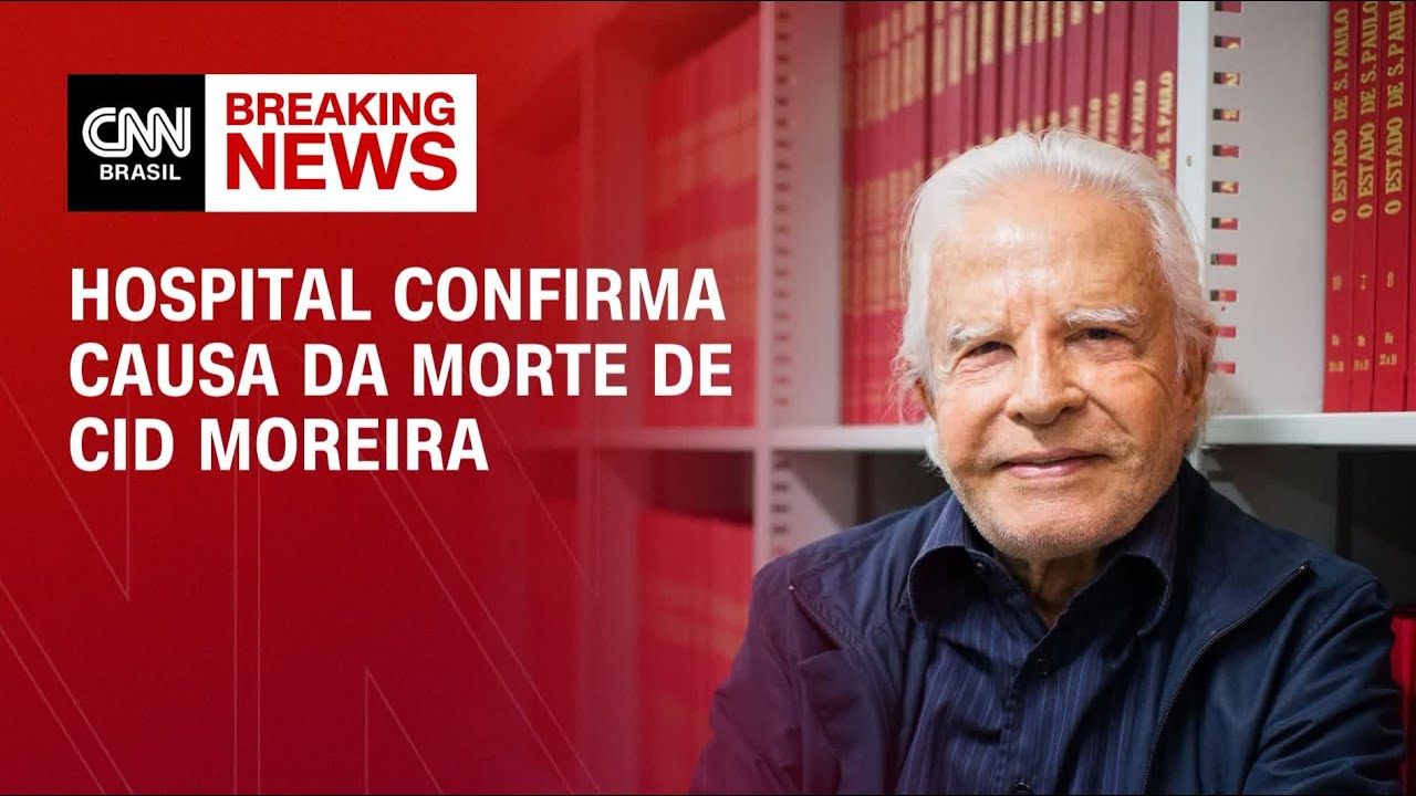 Hospital confirma causa da morte de Cid Moreira | LIVE CNN