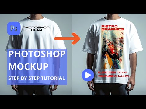 Photoshop T-Shirt Mockup Tutorial – Start to Finish in 2 Minutes